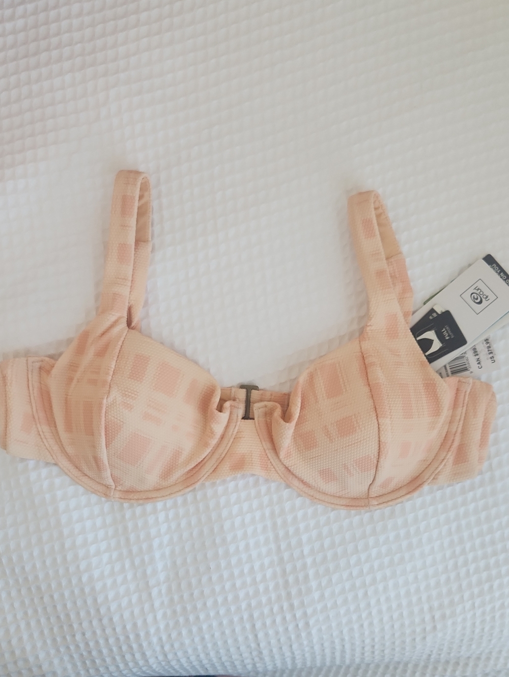 Rip Curl Blush Textured One-Piece Swim Top